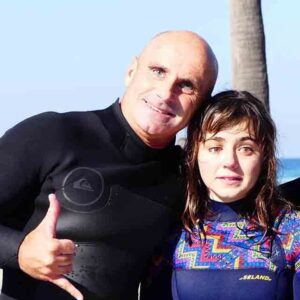 Surf para discapacitados en el campeonato de Asturias y de Espana
